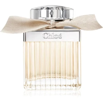 Chloé Eau de Parfum – áttetsző üveg, pasztell rózsaszín szalaggal, elegáns női illat